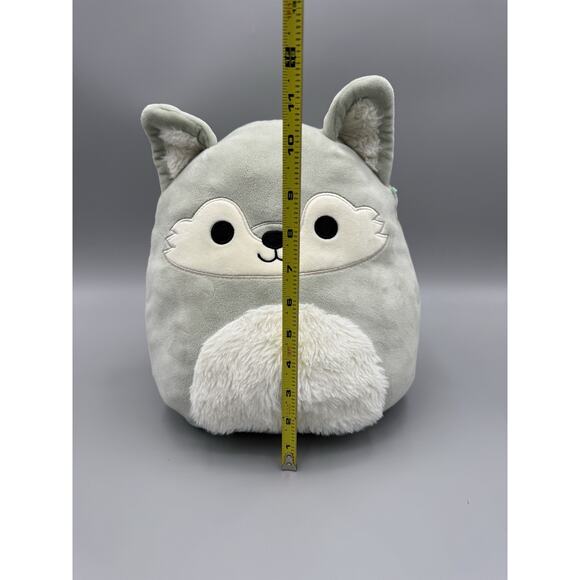 Squishmallows Willie Gray Wolf Wilderness Squad Plush 10 Inch Stuffed Animal - Picture 7 of 8